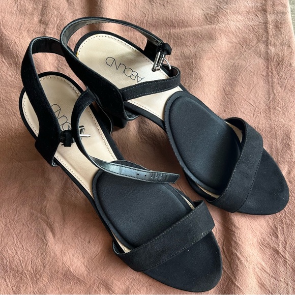 Abound black suede sandals - Picture 2 of 5